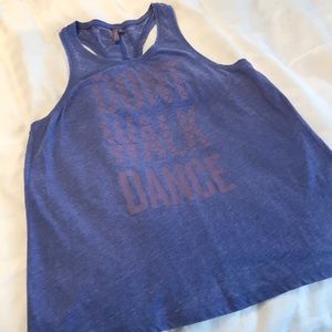 Sweaty Betty Purple and Orange Tank